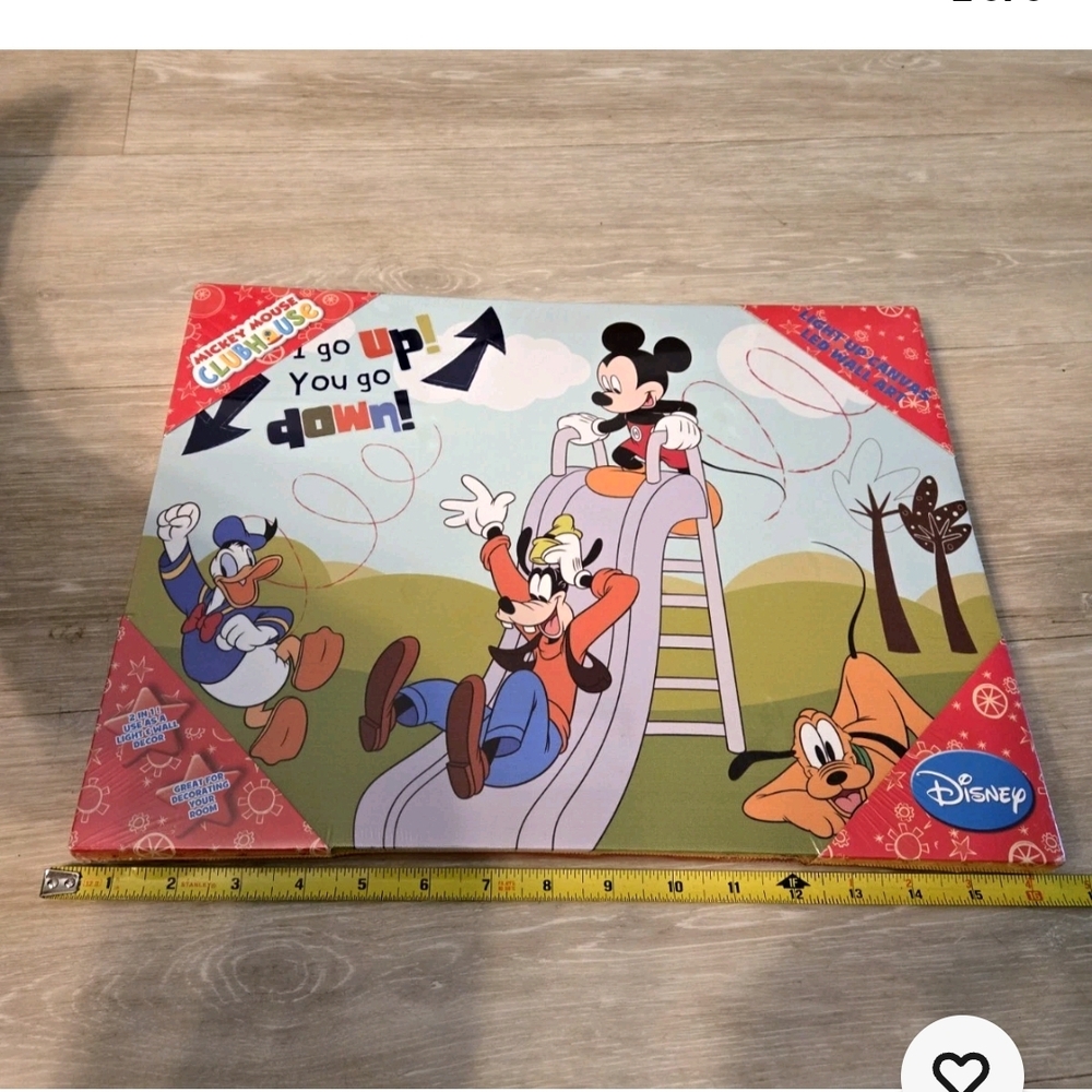 Disney Mickey and Friends Slide Adventure Play Mat - Red, Blue, Green